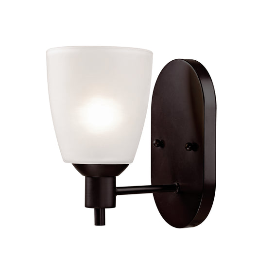 Jackson 5" 1 Light Vanity Light in Oil Rubbed Bronze