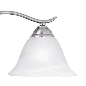 Prestige 8.25' 4 Light Vanity Light in Brushed Nickel