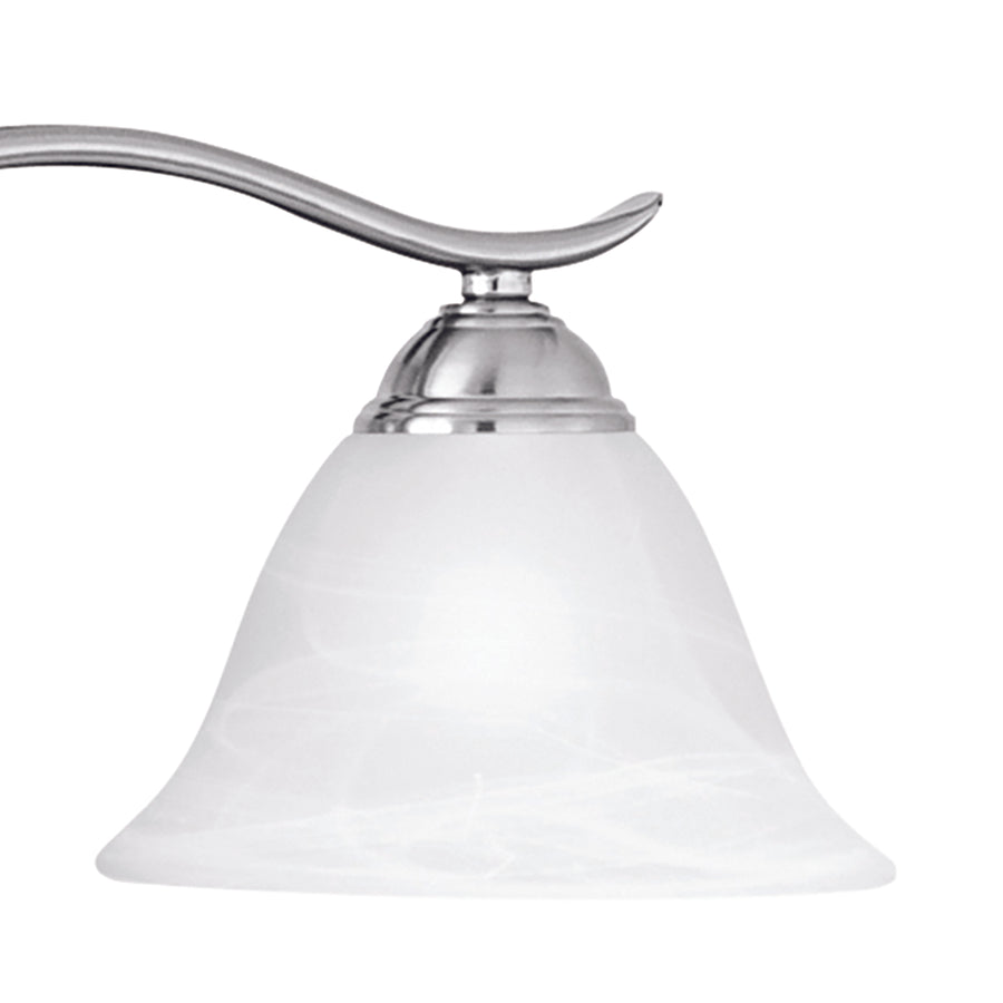 Prestige 8.25' 4 Light Vanity Light in Brushed Nickel