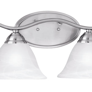 Prestige 8.25' 4 Light Vanity Light in Brushed Nickel