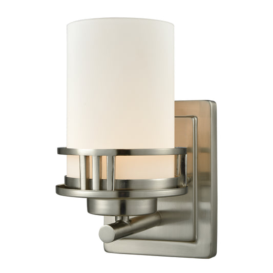 Ravendale 5" 1 Light Vanity Light in Brushed Nickel