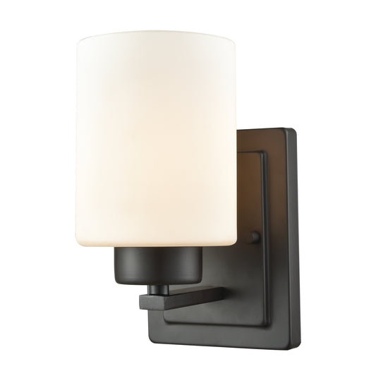 Summit Place 5" 1 Light Vanity Light in Oil Rubbed Bronze