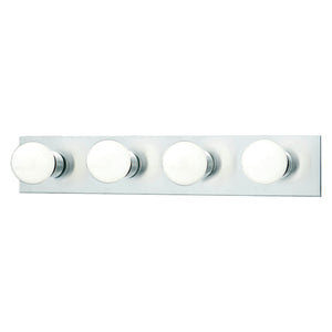 Vanity Strips 24' 4 Light Vanity Light in Brushed Nickel