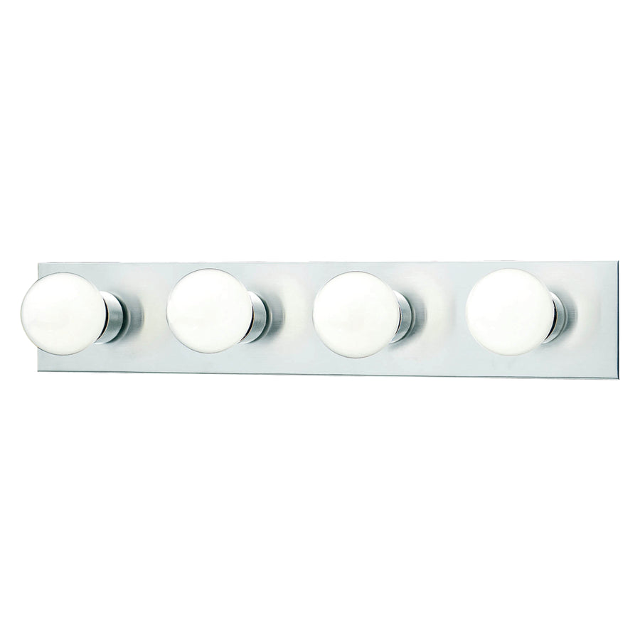 Vanity Strips 24' 4 Light Vanity Light in Brushed Nickel