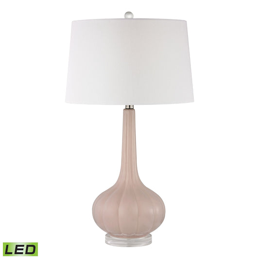 Abbey Lane 30" LED Table Lamp in Pink
