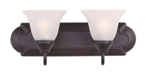 Essentials - 801x 18' 2 Light Wall Sconce in Oil Rubbed Bronze