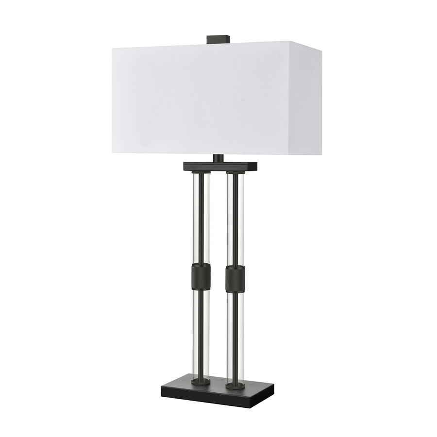 Roseden Court 34' Table Lamp in Matte Black