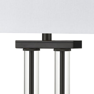 Roseden Court 34' Table Lamp in Matte Black