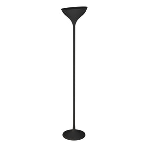 Toa Tee 64' Floor Lamp in Dry Black