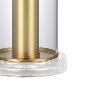 Tower Plaza 26' Table Lamp in Gold