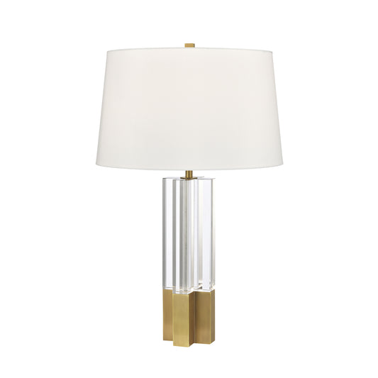 Upright 27" Table Lamp in Clear