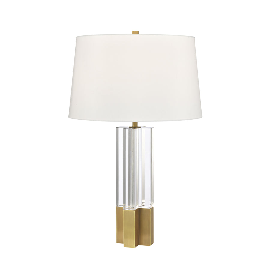 Upright 27' Table Lamp in Clear