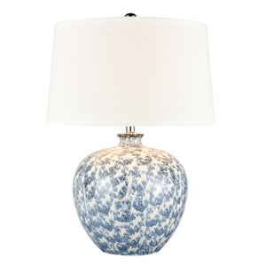 Zoe 28' Table Lamp in Blue