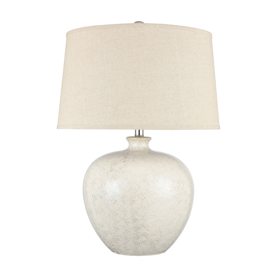 Zoe 28' Table Lamp in White