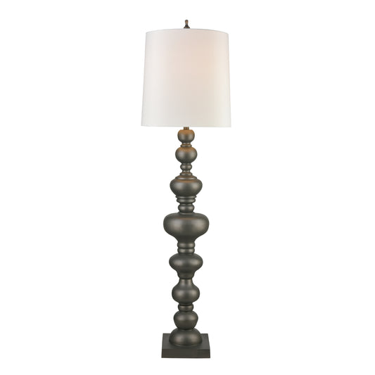 Meymac 74" Floor Lamp in Pewter