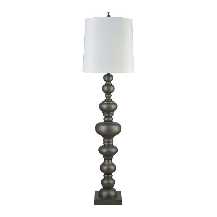 Meymac 74' Floor Lamp in Pewter