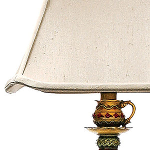 Tea Service 35' Table Lamp in Multicolor