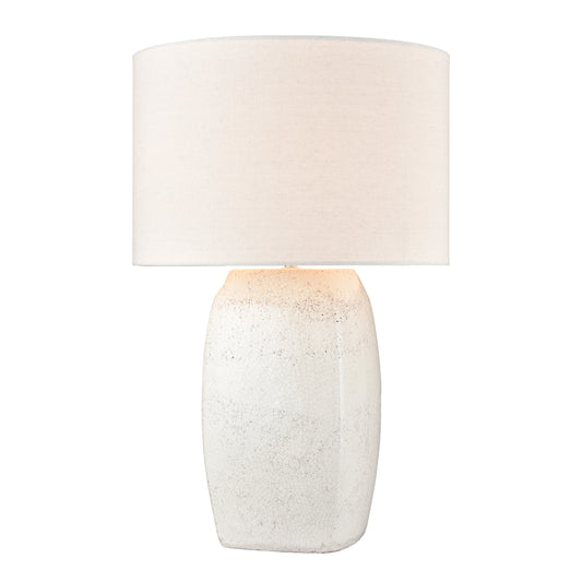 Abbeystead 23" Table Lamp in White