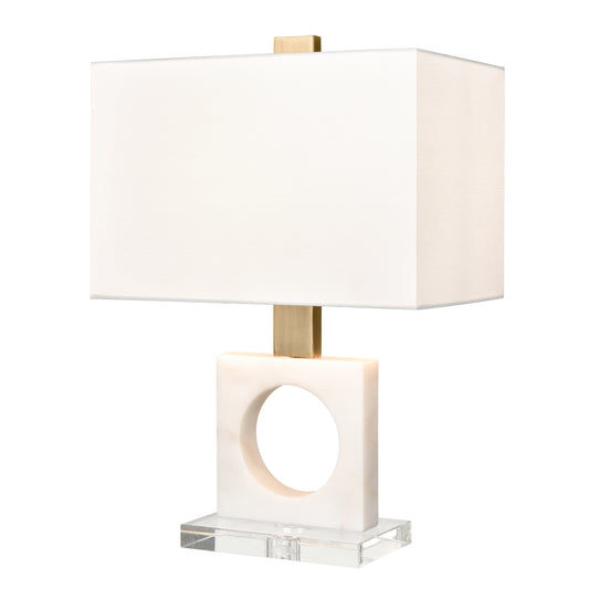 Acres Court 21.75" Table Lamp in White