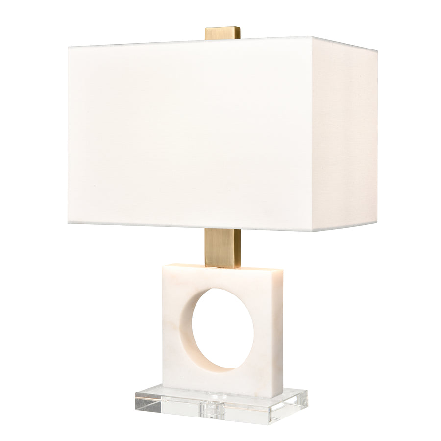 Acres Court 21.75' Table Lamp in White