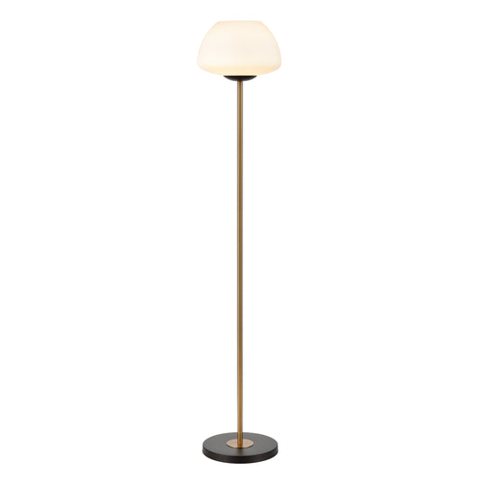 Ali Grove 62" Floor Lamp in Aged Brass