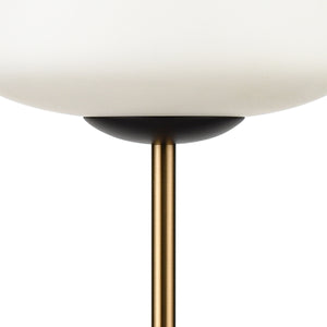 Ali Grove 62' Floor Lamp in Aged Brass