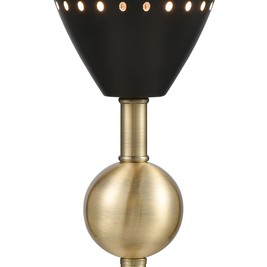 Amulet 25' Table Lamp in Antique Brass