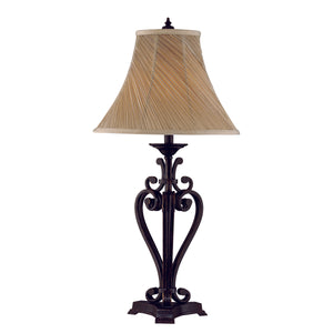 Angers 32.5' Table Lamp in Dark Bronze
