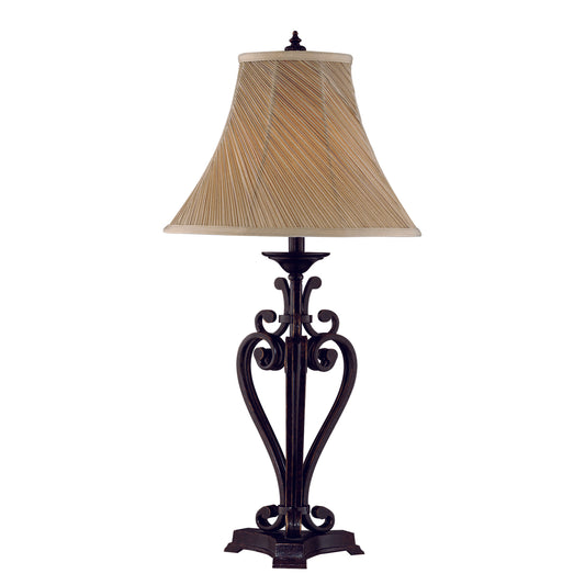 Angers 32.5" Table Lamp in Dark Bronze