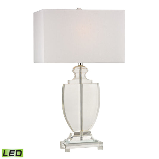 Avonmead 26" LED Table Lamp in Clear