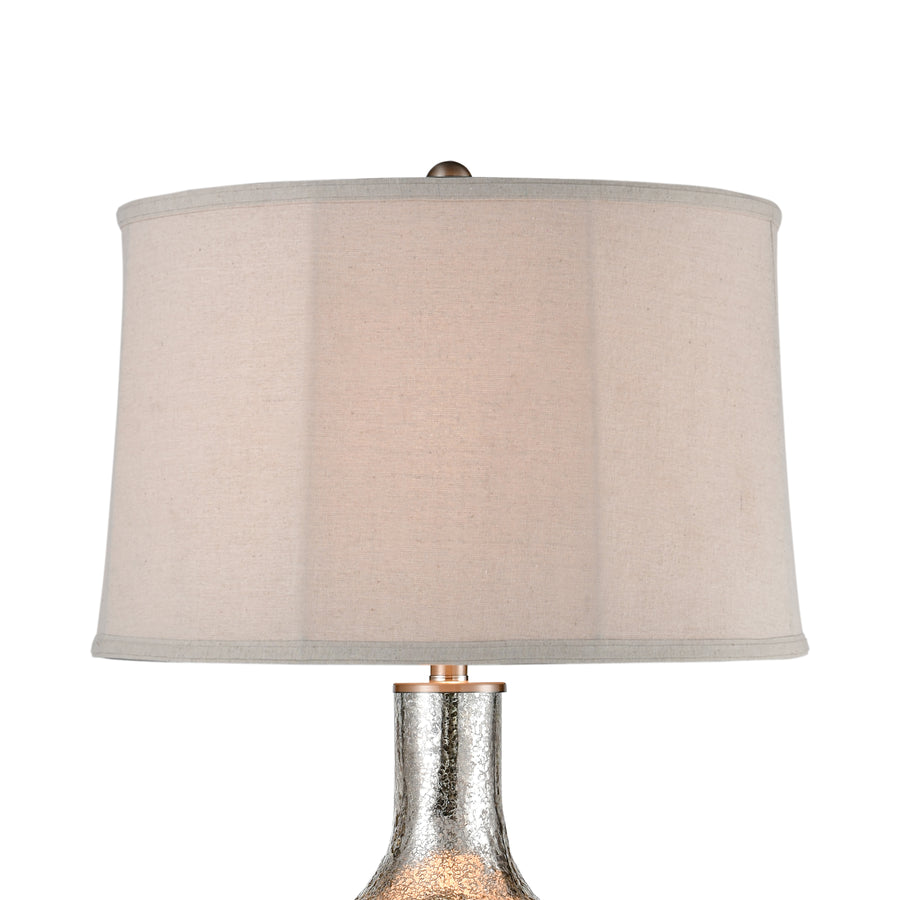 Balbo 33' Table Lamp in Silver Mercury