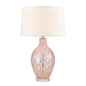 Bayside 31' Table Lamp in Pink