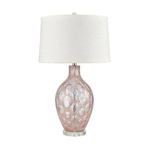 Bayside 31' Table Lamp in Pink