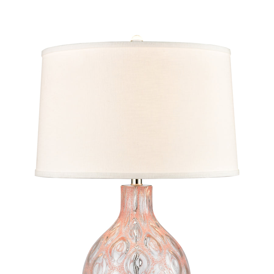 Bayside 31' Table Lamp in Pink