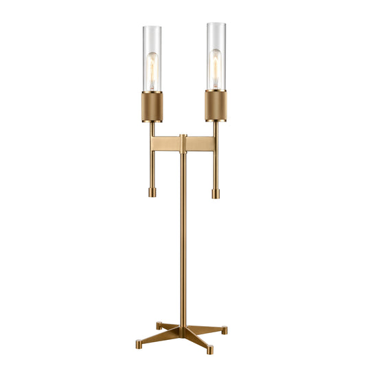 Beaconsfield 32" Table Lamp in Aged Brass