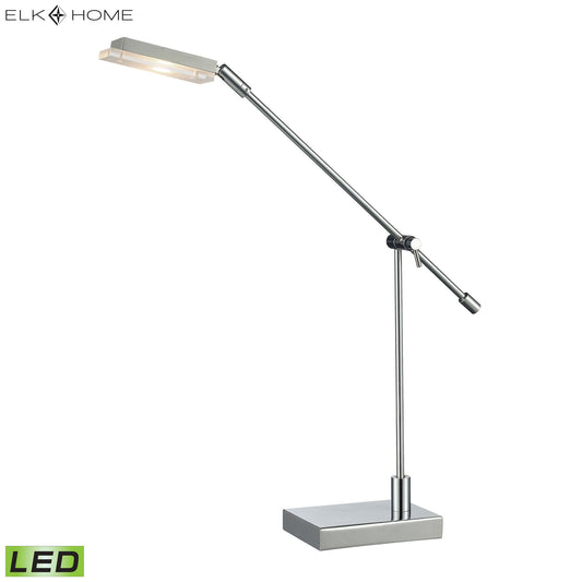 Bibliotheque 26" Table Lamp in Polished Chrome