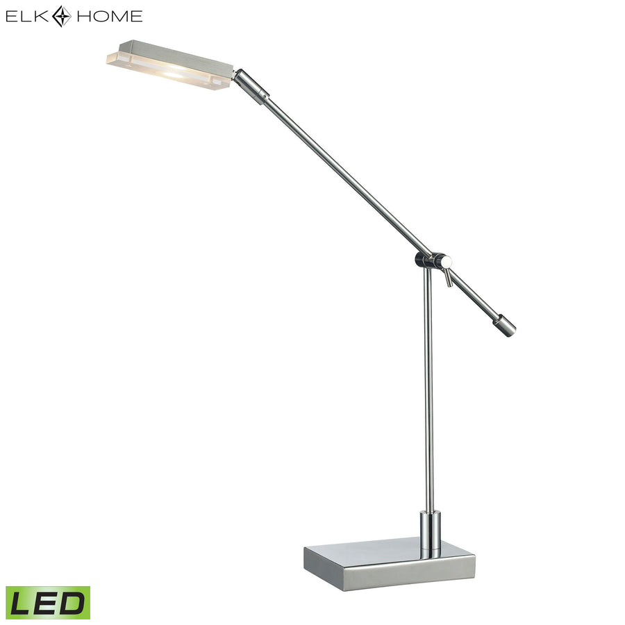 Bibliotheque 26' Table Lamp in Polished Chrome