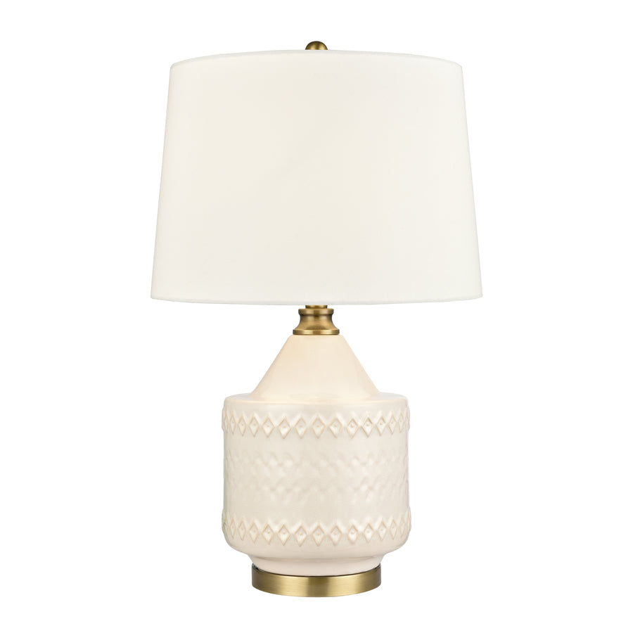 Buckley 27' Table Lamp in White