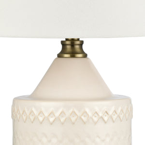 Buckley 27' Table Lamp in White