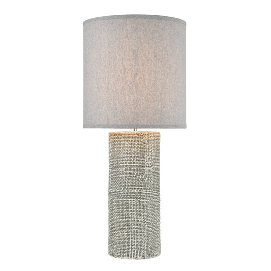 Burra 26" Table Lamp in Light Gray