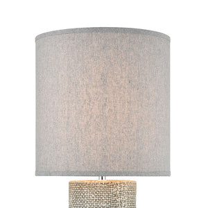 Burra 26' Table Lamp in Light Gray