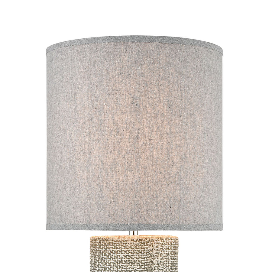 Burra 26' Table Lamp in Light Gray