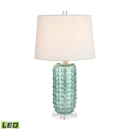 Caicos 25" LED Table Lamp in Green