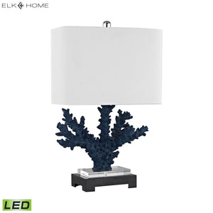 Cape Sable 26' LED Table Lamp in Navy