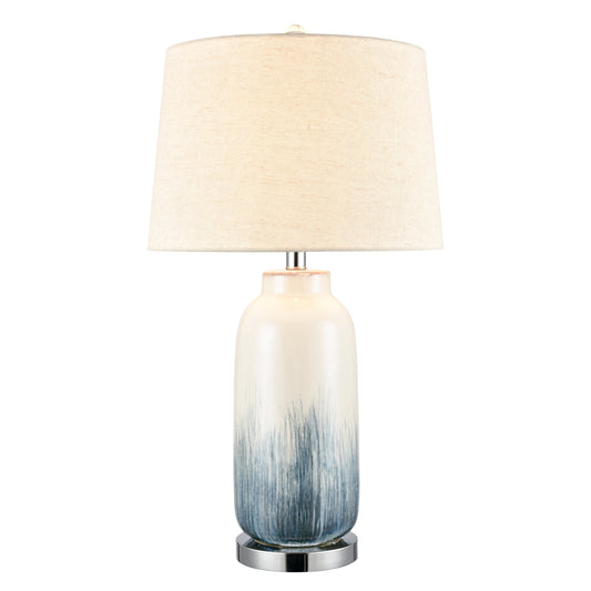 Cason Bay 27" Table Lamp in Blue