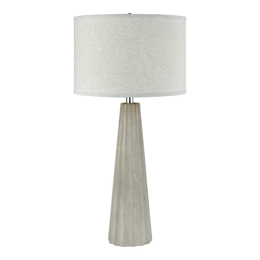 Castlestone 30.5" Table Lamp in Polished Concrete