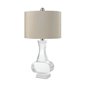 Chalette 21' Table Lamp in Clear
