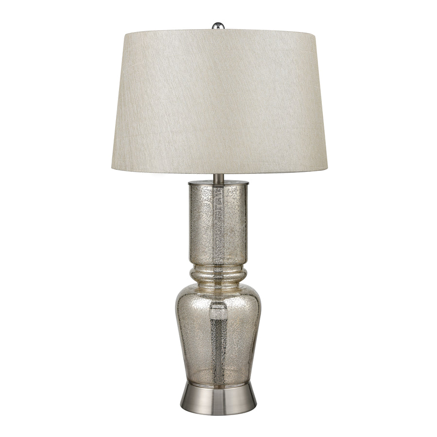 Cicely 35' Table Lamp in Silver Mercury