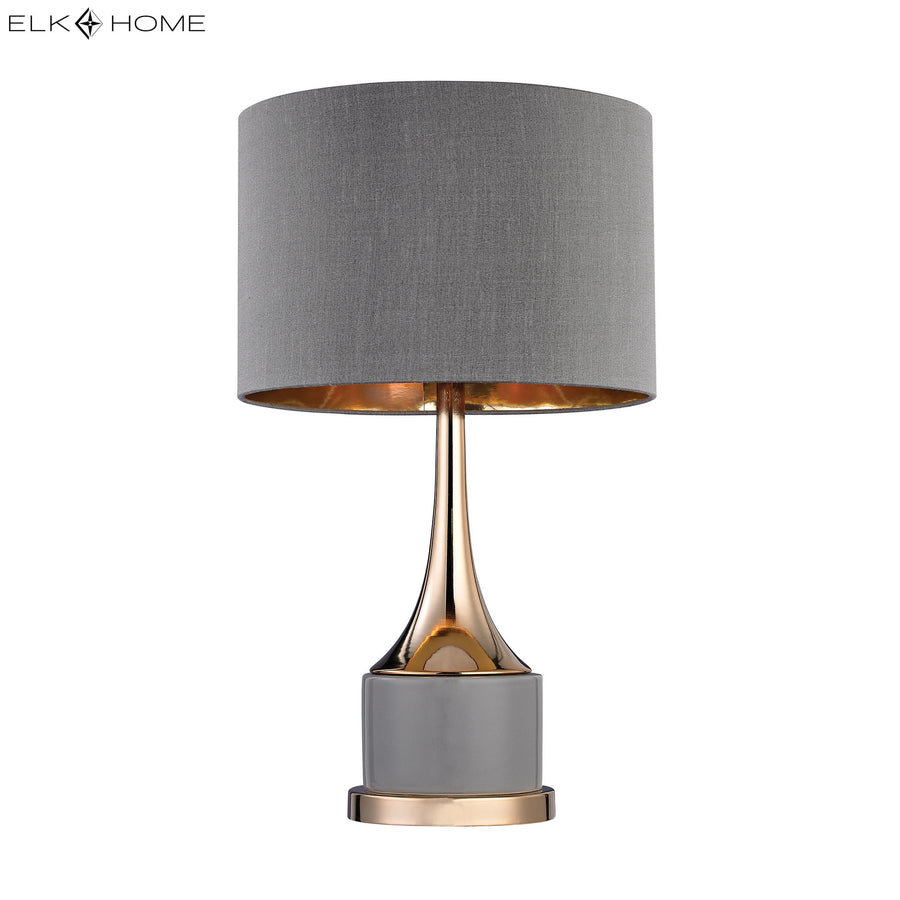 ConeNeck 18.5' Table Lamp in Gray