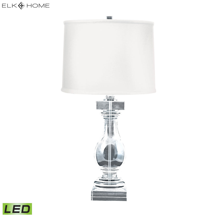 Crystal 28' LED Table Lamp in Clear